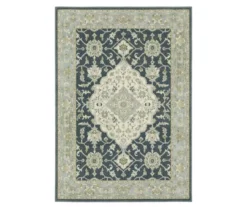 Thornfield Blue & Green Floral Medallion Area Rug -DHP Sales Store 810584872