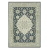 Thornfield Blue & Green Floral Medallion Area Rug