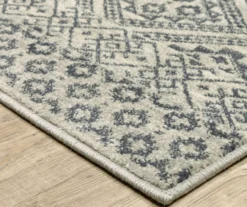 Grandview Blue & Beige Geometric Area Rug, (1.1' X 7.3') -DHP Sales Store 810584899 2