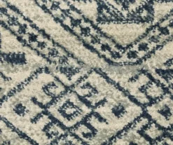 Grandview Blue & Beige Geometric Area Rug, (1.1' X 7.3') -DHP Sales Store 810584899 4