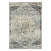 Ludlow Blue & Tan Floral Medallion Area Rug, (1.1' X 7.3') -DHP Sales Store 810584905 3