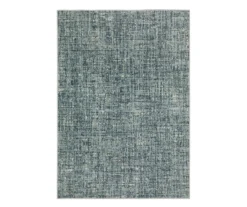 Breckworth Blue Abstract Crosshatch Area Rug -DHP Sales Store 810584907 3