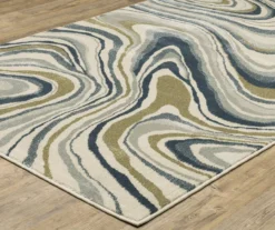 Goodman Ivory & Navy Swirl Area Rug 16 Goodman Ivory & Navy Swirl Area Rug -DHP Sales Store 810584945 1