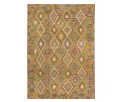Malco Gold & Multi-Color Geometric Area Rug