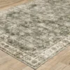 Malakia Charcoal & Brown Floral Lattice Area Rug, (2' X 8') -DHP Sales Store 810585003 1
