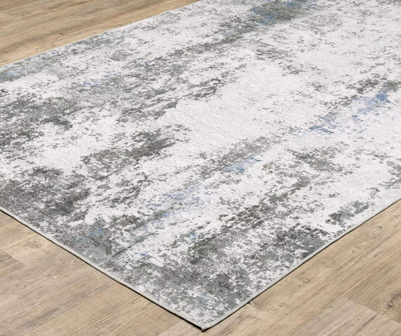 Malae Ivory & Gray Abstract Area Rug, (2' X 8') 4 Malae Ivory & Gray Abstract Area Rug, (2' X 8') - Image 2