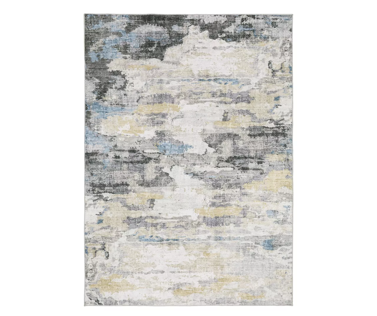 Malach Ivory & Beige Abstract Area Rug, (5' X 7') 3 Malach Ivory & Beige Abstract Area Rug, (5' X 7')