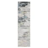 Malach Ivory & Beige Abstract Area Rug, (2' X 8') 1 Malach Ivory & Beige Abstract Area Rug, (2' X 8') -DHP Sales Store 810585018 1