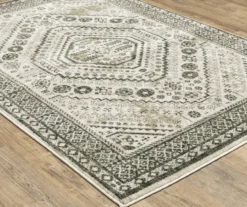 Geby Ivory & Gray Geometric Area Rug -DHP Sales Store 810585066 1