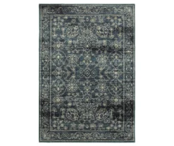 Lindal Navy & Beige Floral Area Rug -DHP Sales Store 810585094
