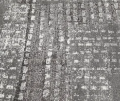 Hollyn Gunmetal Abstract Patchwork Area Rug, (5' X 7') -DHP Sales Store 810586499 810586495 810586503 5