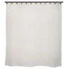 Frost Geometric Medium-Weight PEVA Shower Liner -DHP Sales Store 810587901 1