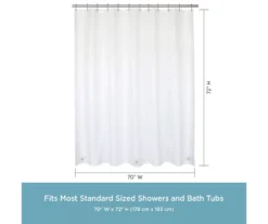 Kenney Medium-Weight PEVA Shower Liner, 2-Pack -DHP Sales Store 810587911 3