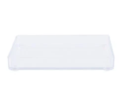 Storage Made Simple Clear Countertop Trinket Tray