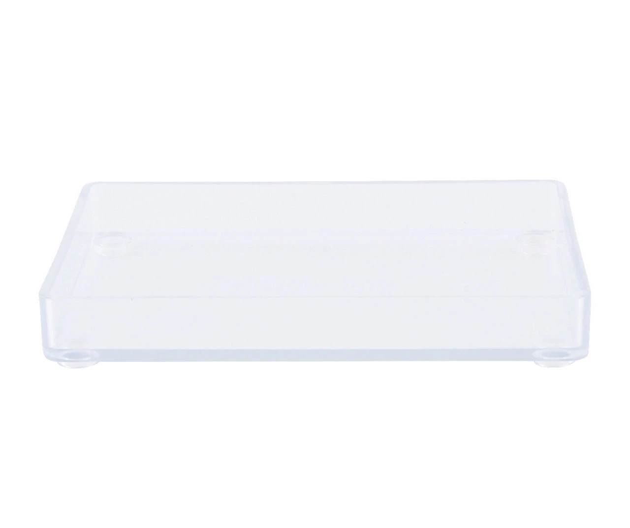 Storage Made Simple Clear Countertop Trinket Tray 3 Storage Made Simple Clear Countertop Trinket Tray