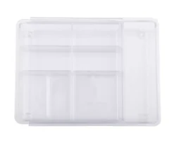 Kenney Storage Made Simple Clear 8-Compartment Expandable Organizer Tray -DHP Sales Store 810587922 2
