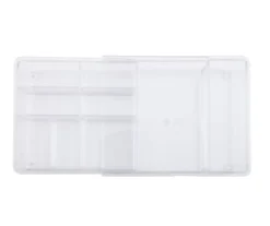 Kenney Storage Made Simple Clear 8-Compartment Expandable Organizer Tray -DHP Sales Store 810587922 3