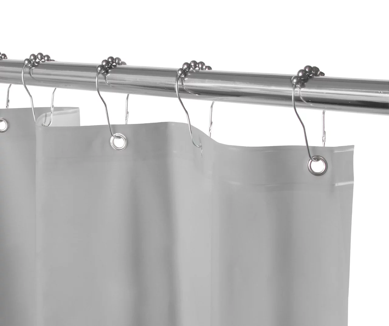 Kenney Microban Medium-Weight PEVA Shower Liner, 2-Pack 4 Kenney Microban Medium-Weight PEVA Shower Liner, 2-Pack - Image 2