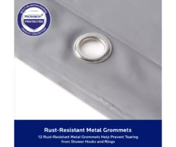 Kenney Microban Medium-Weight PEVA Shower Liner, 2-Pack 36 Kenney Microban Medium-Weight PEVA Shower Liner, 2-Pack -DHP Sales Store 810587926 5