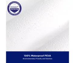 Kenney Microban Medium-Weight PEVA Shower Liner, 2-Pack 30 Kenney Microban Medium-Weight PEVA Shower Liner, 2-Pack -DHP Sales Store 810587928 6
