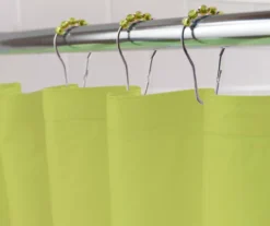 Kenney 13-Piece Medium-Weight PEVA Shower Liner & Roller Ring Set -DHP Sales Store 810587944 1