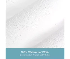 Kenney 13-Piece Medium-Weight PEVA Shower Liner & Roller Ring Set -DHP Sales Store 810587946 4