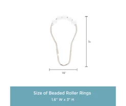 Kenney 13-Piece Medium-Weight PEVA Shower Liner & Roller Ring Set -DHP Sales Store 810587946 6