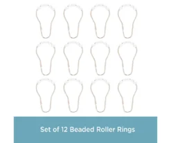 Kenney 13-Piece Medium-Weight PEVA Shower Liner & Roller Ring Set -DHP Sales Store 810587946 7