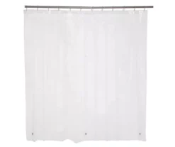 Kenney 13-Piece Medium-Weight PEVA Shower Liner & Roller Ring Set -DHP Sales Store 810587947 1