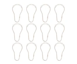 Kenney 13-Piece Medium-Weight PEVA Shower Liner & Roller Ring Set -DHP Sales Store 810587947 3