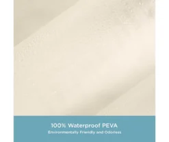 Kenney 13-Piece Medium-Weight PEVA Shower Liner & Roller Ring Set -DHP Sales Store 810587948 4