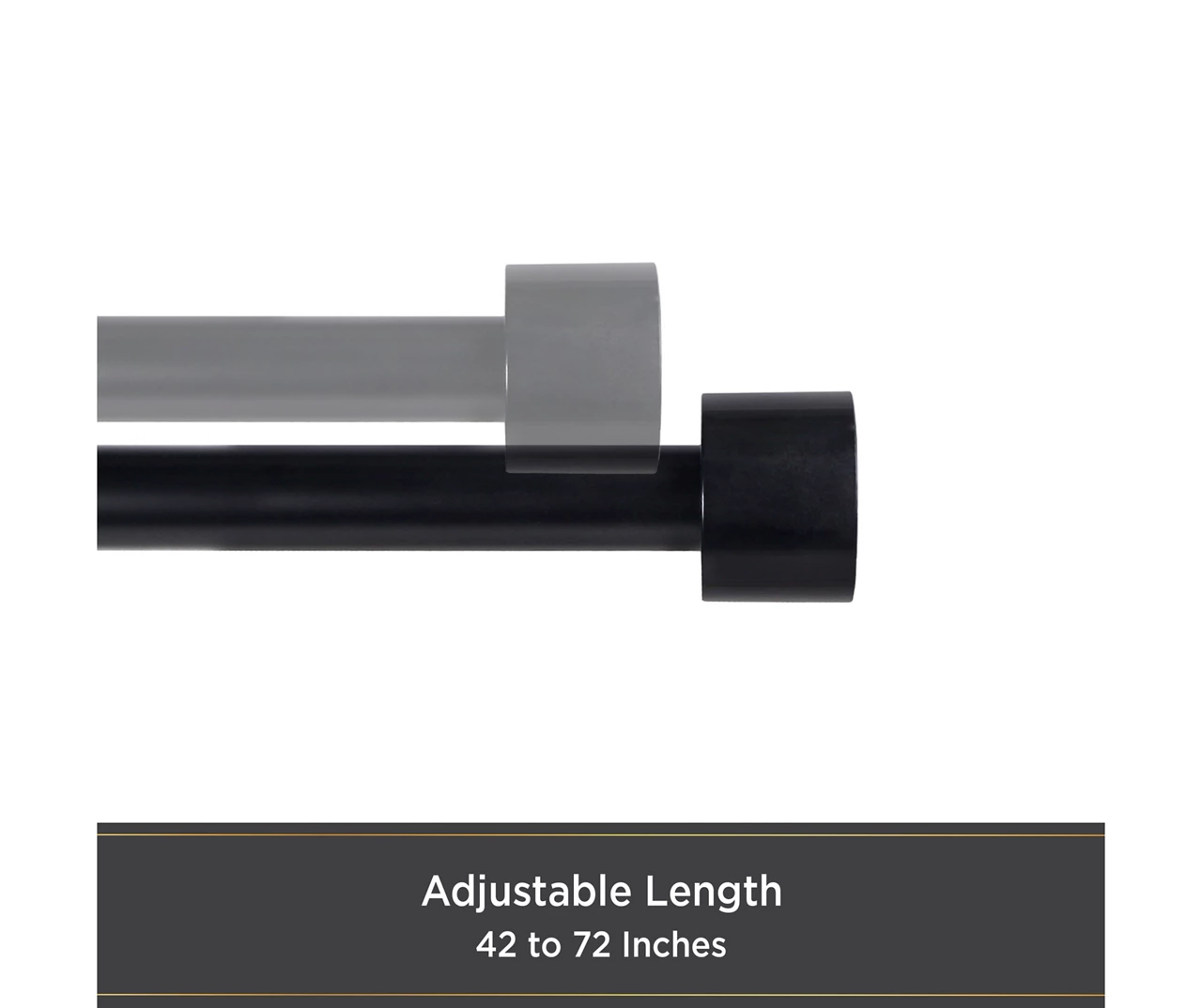 Kenney Resort Portfolio Maldives Twist & Fit Adjustable Shower Curtain Rod 11 Kenney Resort Portfolio Maldives Twist & Fit Adjustable Shower Curtain Rod - Image 9