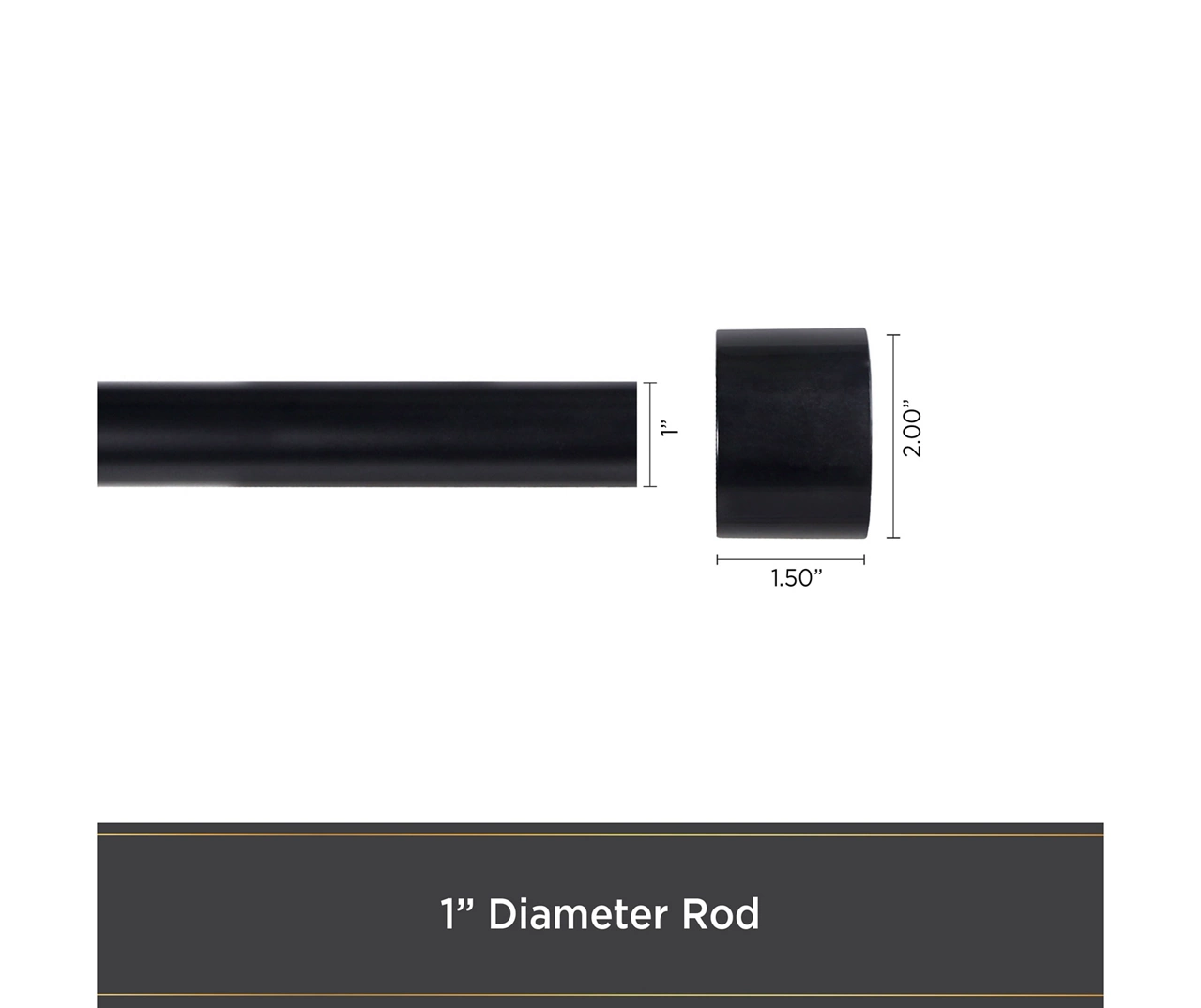 Kenney Resort Portfolio Maldives Twist & Fit Adjustable Shower Curtain Rod 12 Kenney Resort Portfolio Maldives Twist & Fit Adjustable Shower Curtain Rod - Image 10