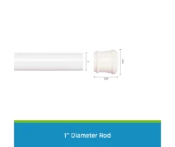 Kenney Twist & Fit Spring Tension Shower Curtain Rod 40 Kenney Twist & Fit Spring Tension Shower Curtain Rod -DHP Sales Store 810587958 4