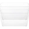 Storage Made Simple Clear Organizer Bin With Handles, 2-pack -DHP Sales Store 810587984 1