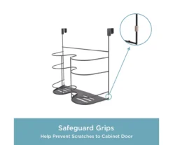 Black Hair Accessory Hanging Cabinet Caddy -DHP Sales Store 810587997 4