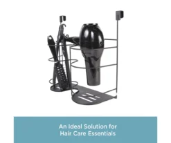 Black Hair Accessory Hanging Cabinet Caddy -DHP Sales Store 810587997 5