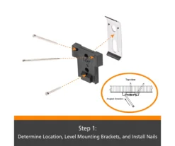 Kenney Fast Fit™ Macie 4-Piece Bath Hardware Set -DHP Sales Store 810588003 2