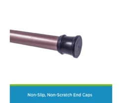 Matte Oil-Rubbed Bronze Twist & Fit Aluminum Adjustable Shower Curtain Rod -DHP Sales Store 810588011 4