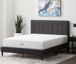 Lucid Comfort Collection 10" Firm Gel Memory Foam Mattress-In-A-Box -DHP Sales Store 810588143 810588142 810588141 810588140 810588139 810588138 2 1