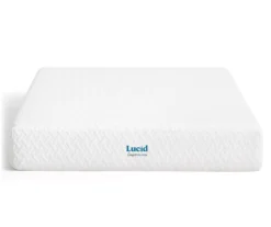 Lucid Comfort Collection 10" Firm Gel Memory Foam Mattress-In-A-Box 12 Lucid Comfort Collection 10" Firm Gel Memory Foam Mattress-In-A-Box -DHP Sales Store 810588143 810588142 810588141 810588140 810588139 810588138 5