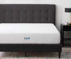 Lucid Comfort Collection 10" Firm Gel Memory Foam Mattress-In-A-Box -DHP Sales Store 810588143 810588142 810588141 810588140 810588139 810588138 6 1