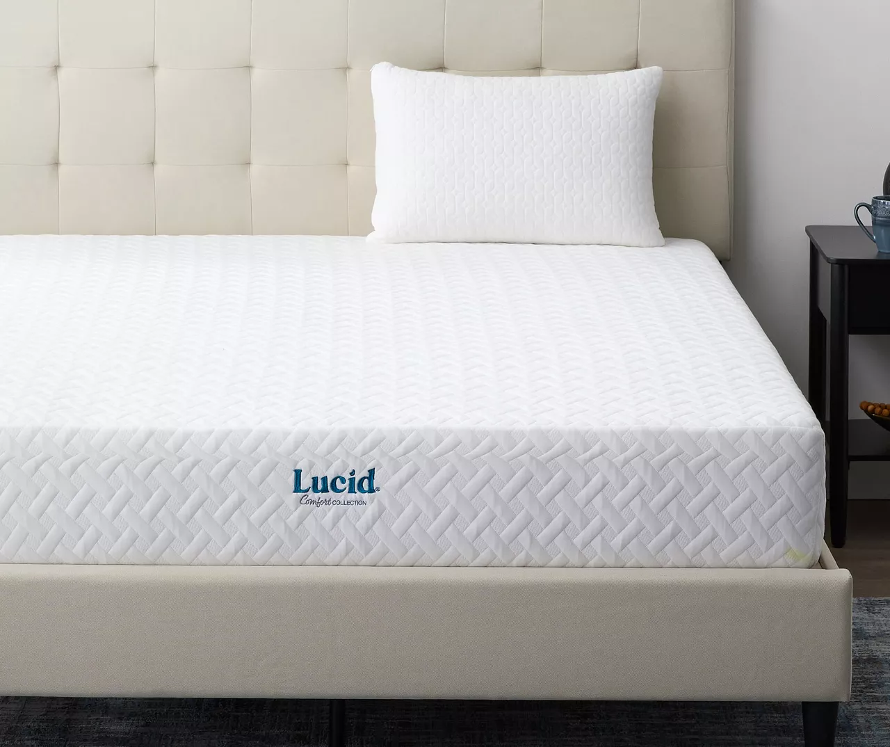 Lucid Comfort Collection 10" Medium Gel Memory Foam Mattress-In-A-Box 8 Lucid Comfort Collection 10" Medium Gel Memory Foam Mattress-In-A-Box - Image 6