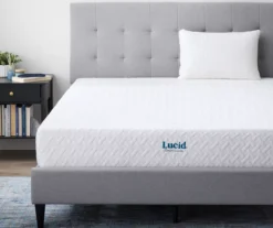Lucid Comfort Collection 10" Plush Gel Memory Foam Mattress-In-A-Box -DHP Sales Store 810588155 810588154 810588153 810588152 810588151 810588150 6 2