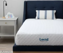 Lucid Comfort Collection 8" Firm Gel Memory Foam Mattress-In-A-Box -DHP Sales Store 810588159 810588158 810588157 810588156 3