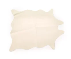 Brayden Brown & White Faux Hide Accent Rug, (29" X 35") -DHP Sales Store 810588796 810588792 810588795 810588791 810588793 810588797 810588690 810588794 2 A0