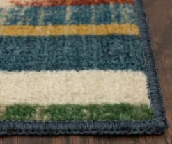 "Happiness" Blue & Beige Color Block Kitchen Rug, (30" X 18") 13 "Happiness" Blue & Beige Color Block Kitchen Rug, (30" X 18") -DHP Sales Store 810591259 4