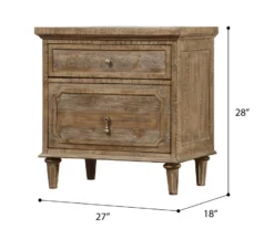 Windham 2-Drawer Nightstand With USB Charging 18 Windham 2-Drawer Nightstand With USB Charging -DHP Sales Store 810591521 8