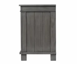 Topeka Warm Gray 3-Drawer Nightstand With USB Charging -DHP Sales Store 810591526 5