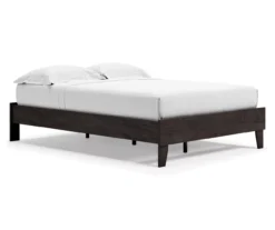 Piperton Black Full Platform Bed Base 9 Piperton Black Full Platform Bed Base -DHP Sales Store 810591751 2